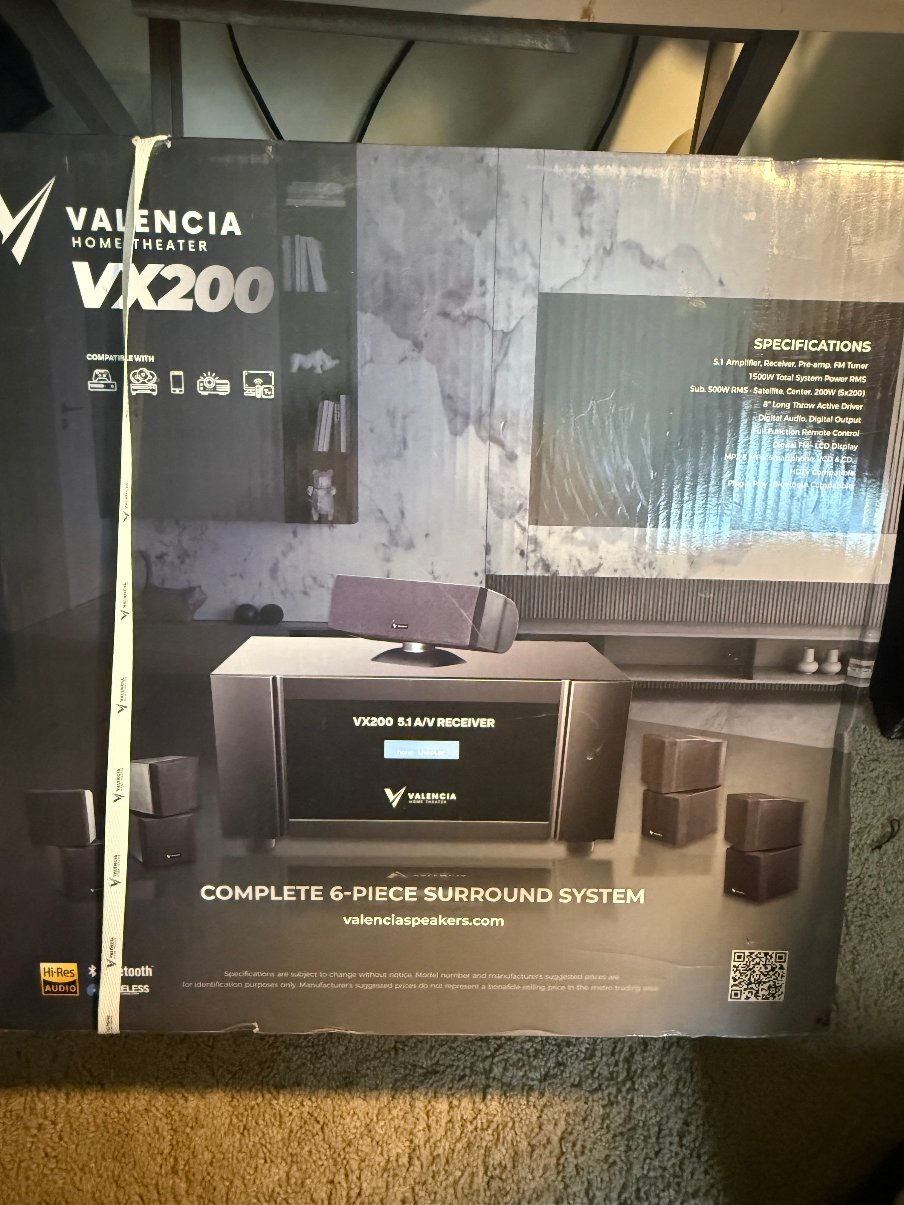 Valencia Home Theater VX200